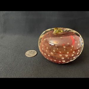 Red Apple paperweight